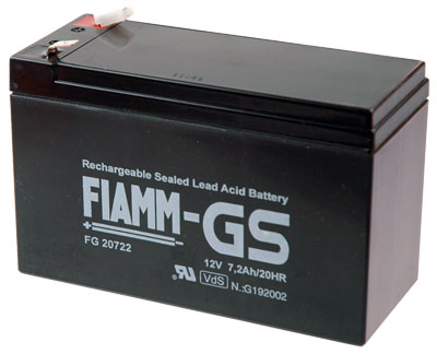 BATERIA FIAMM FG20722 - 12v . 7,2Ah