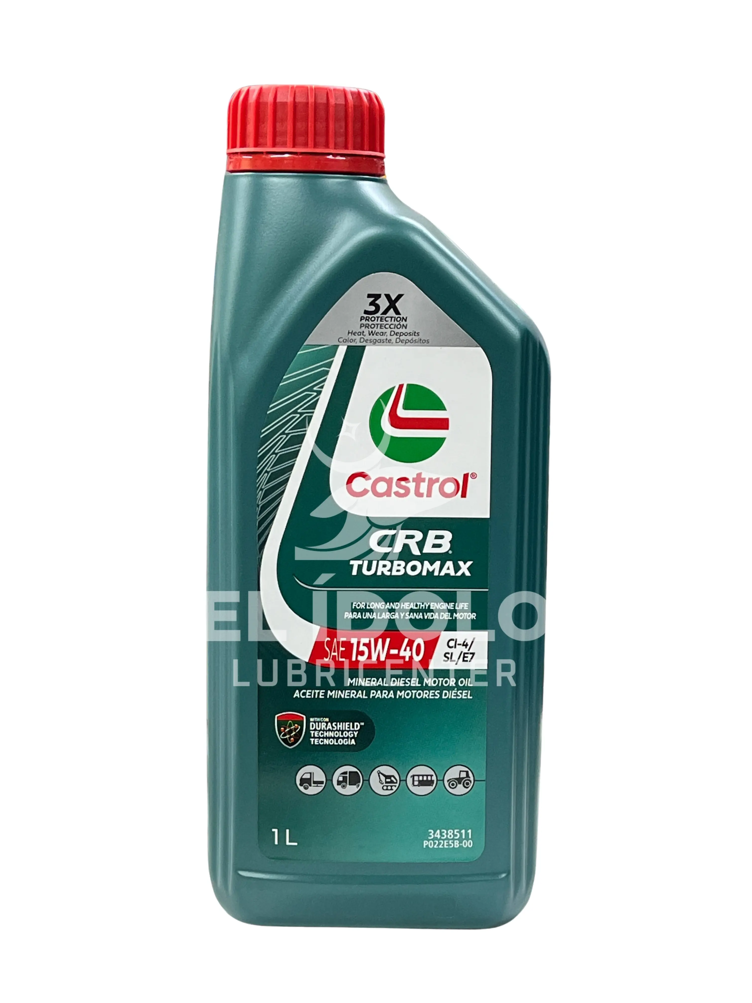 ACEITE CASTROL CRB TURBOMAX 15W-40 X1LT