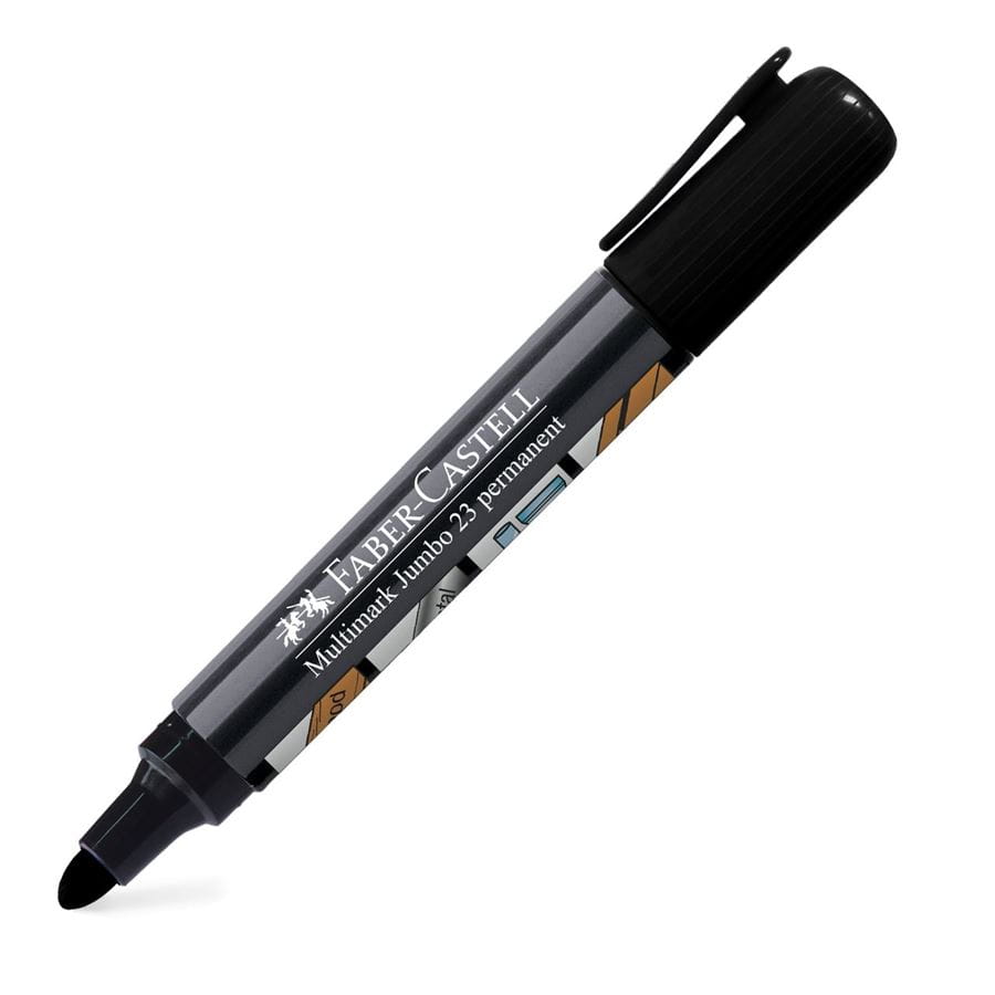MULTIMARK JUMBO 23-PERMANENT MARKER (NEGRO) (FABER CASTELL)