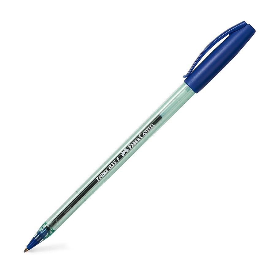 LAPICEROS AZUL 035F TRILUX FABER CASTELL