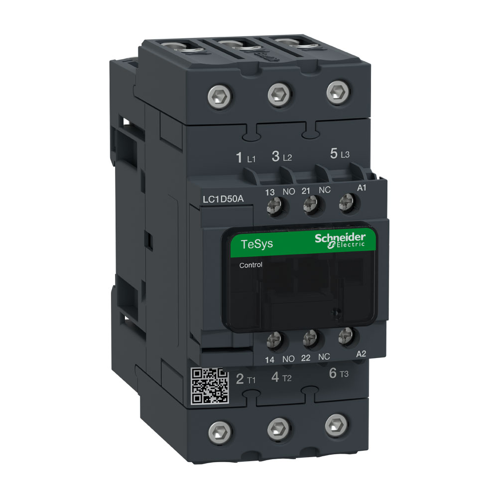 CONTACTOR SCHNEIDER ELECTRIC 3P 50A(AC3) 80A(AC1) 690V