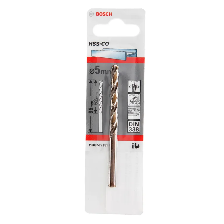 BROCAS DE COBALTO 5.0mm