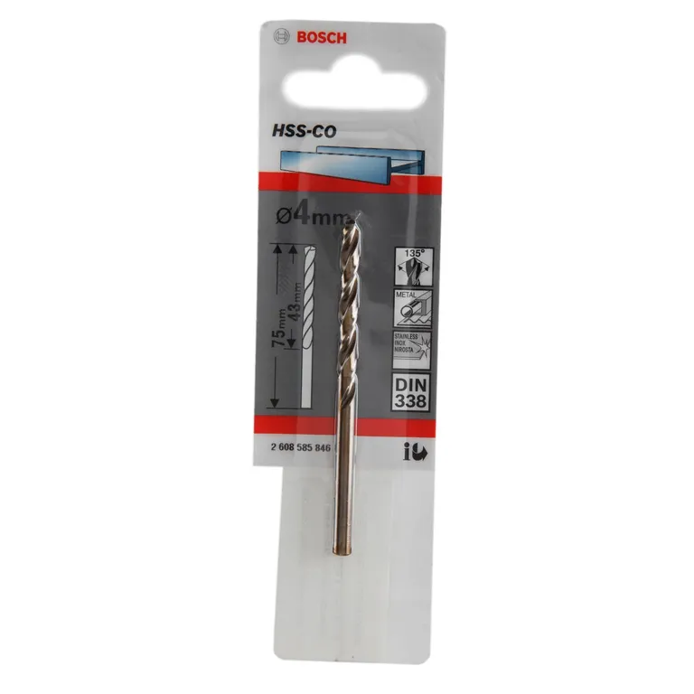 BROCAS DE COBALTO 4mm