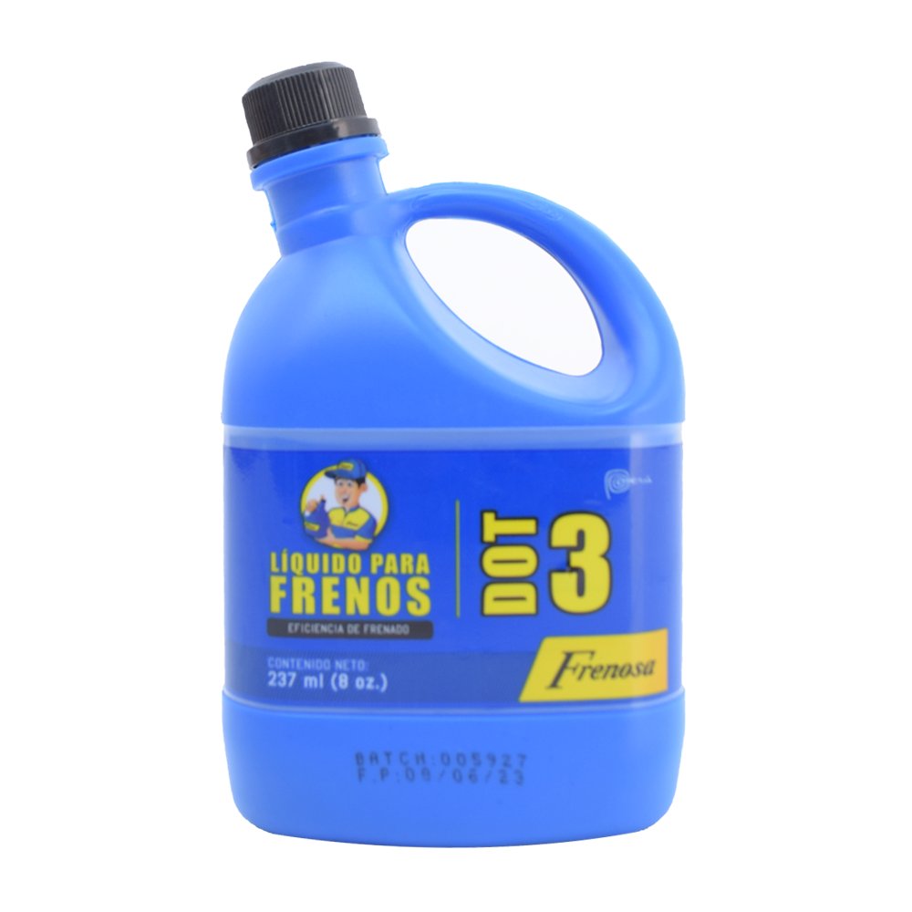LIQUIDO PARA FRENOS FRENOSA DOT 3 X 237ml