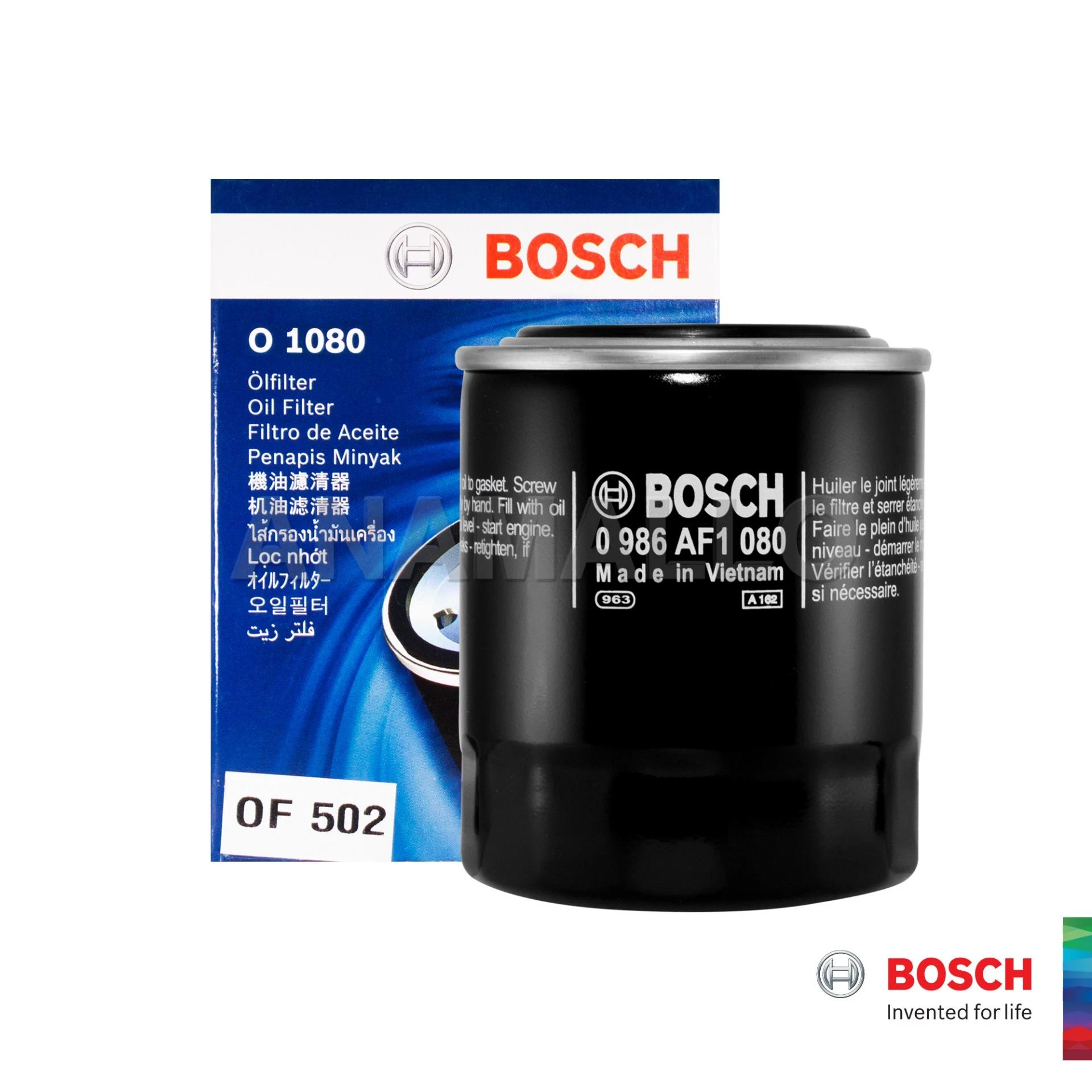 BOSCH OIL FILTER O1080