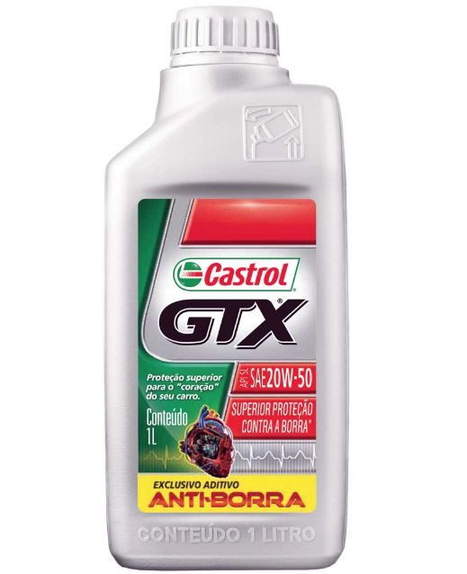 ACEITE CASTROL GTX 20W-50 X1LT