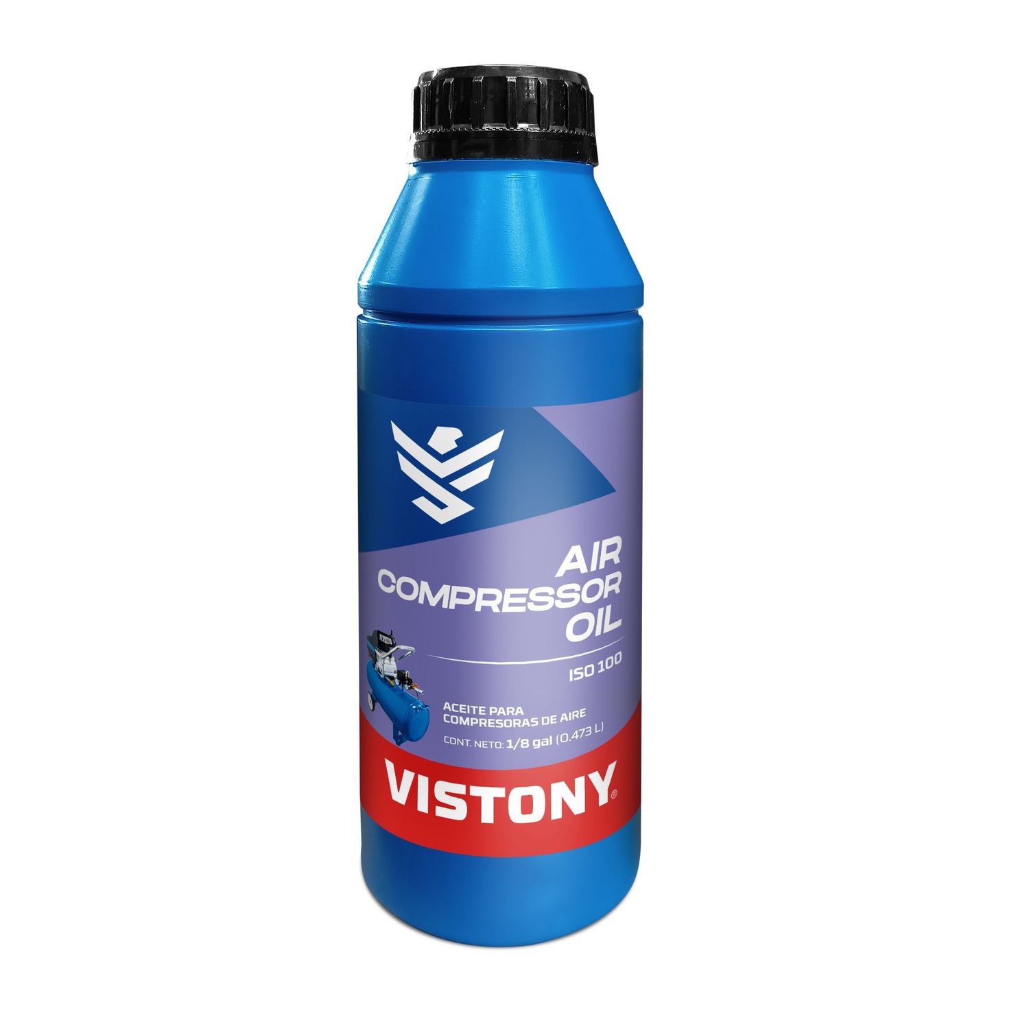 ACEITE LUBRICANTE PARA COMPRENSORAS DE AIRE DE 1/8” GAL (0.473L)