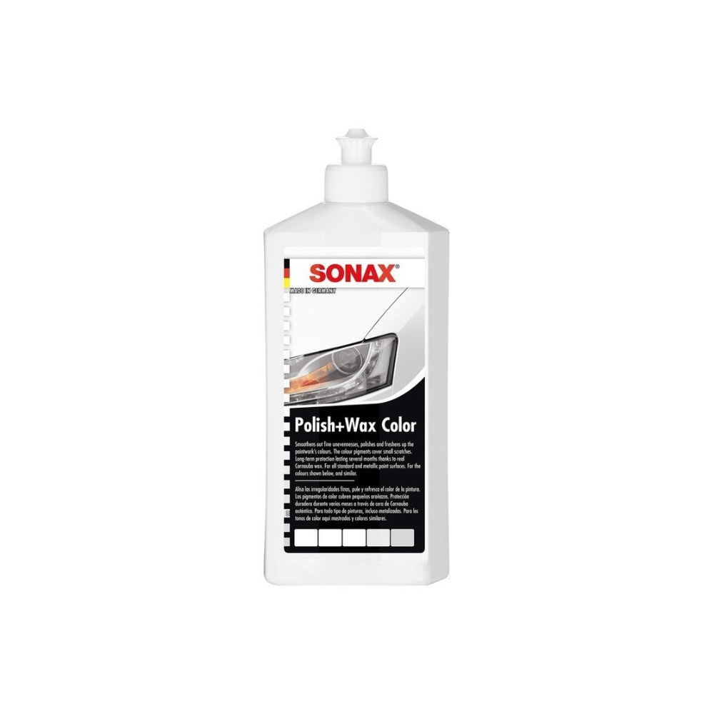 CERA LIQUIDA PARA AUTO BLANCO SONAX x 500ml